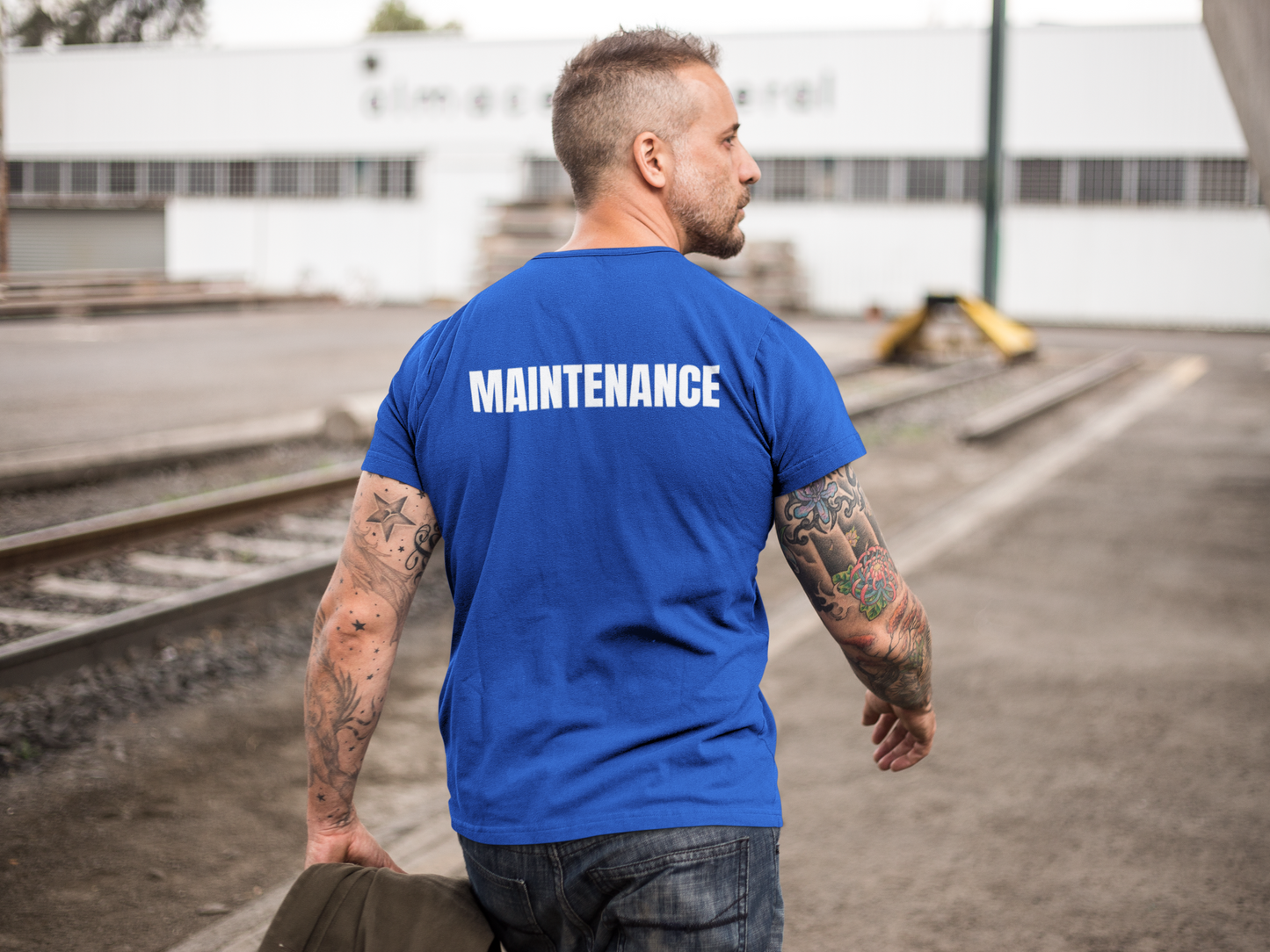 Maintenance Short Sleeve T-Shirt Royal Blue